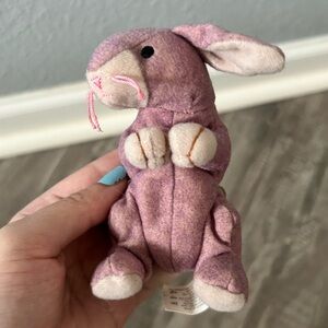 Ty Teenie Beanie Babies Springy The Lavender Bunny Collectible Vintage